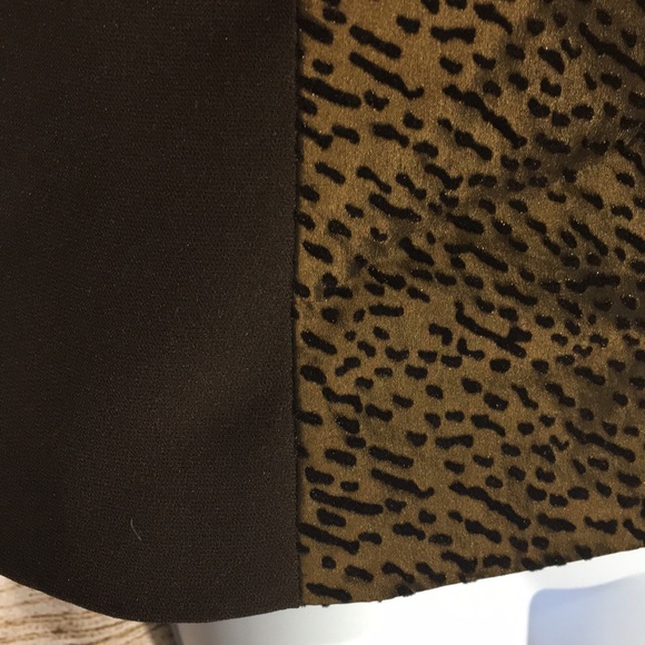 Kasper ASL leopard top size 12 brown stylish 559 - Picture 2 of 7
